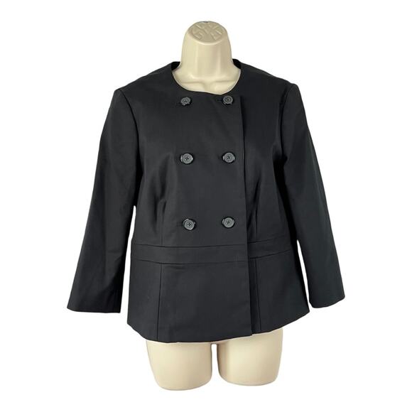 Penguin original NWT black blazer jacket suit top new size 12 - Picture 1 of 6